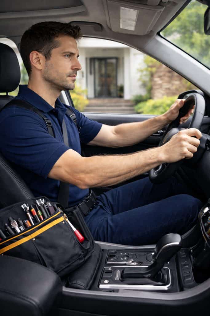 Serrurier professionnel à Perpignan effectuant ouverture de porte rapide et sécurisée. Service fiabl.