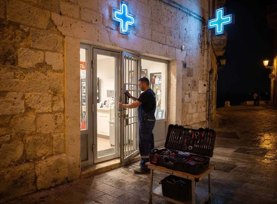 Serrurier professionnel à Perpignan effectuant une ouverture de porte en urgence.