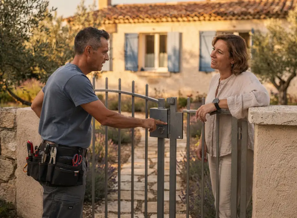 Sécuriser une porte de service à Rivesaltes : l’accès oublié