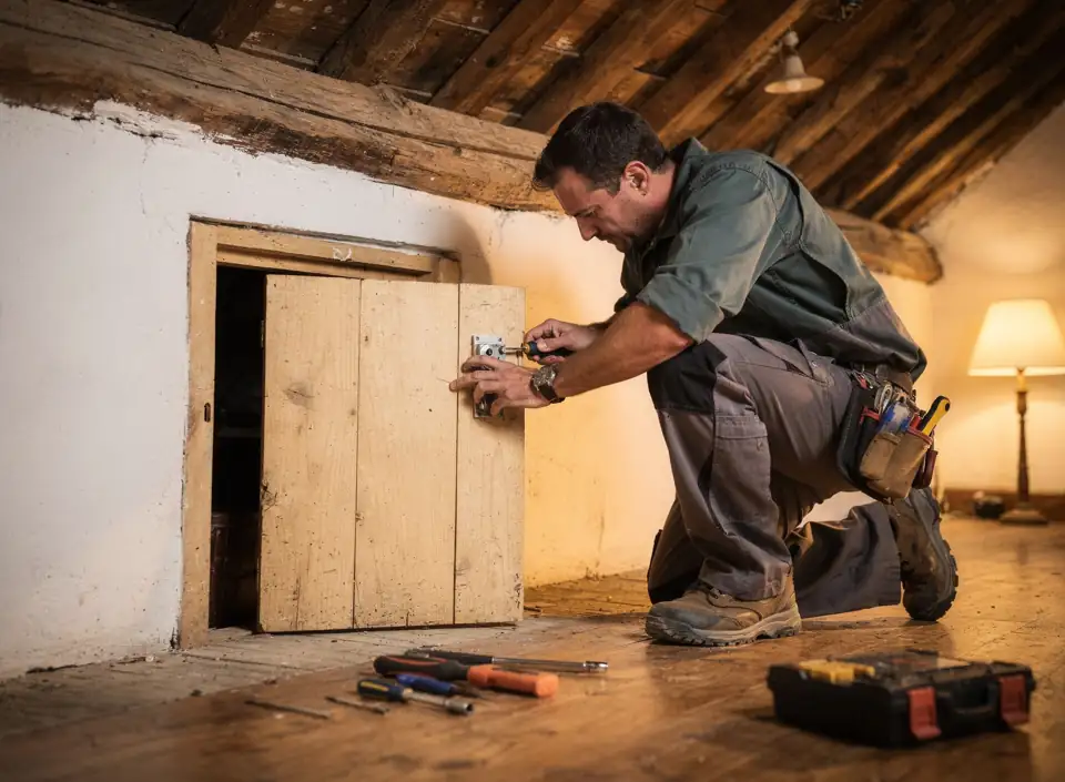 Sécuriser ses combles et son grenier à Lamanère