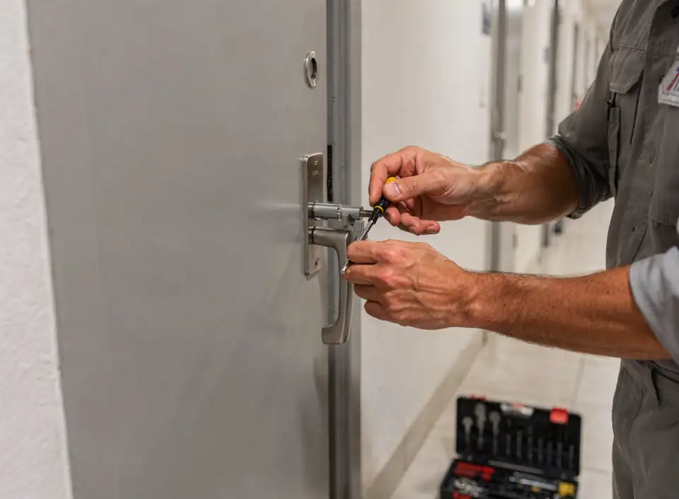 Sécuriser une porte palière à Terrats : appartement en immeuble